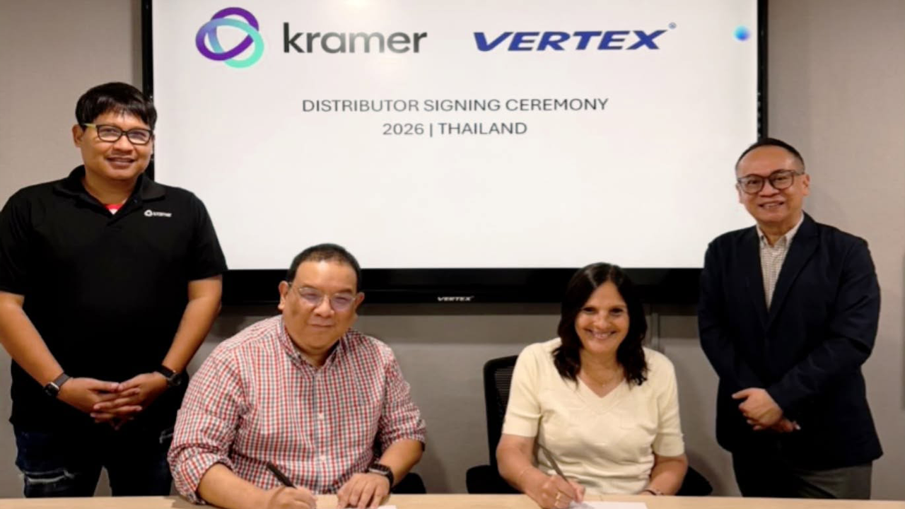VERTEX ผู้แทนจำน่ายผลิตภัณฑ์ Kramer อย่างเป็นทางการ